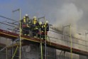 Dachstuhlbrand Koeln Poll Geislarerstr P221